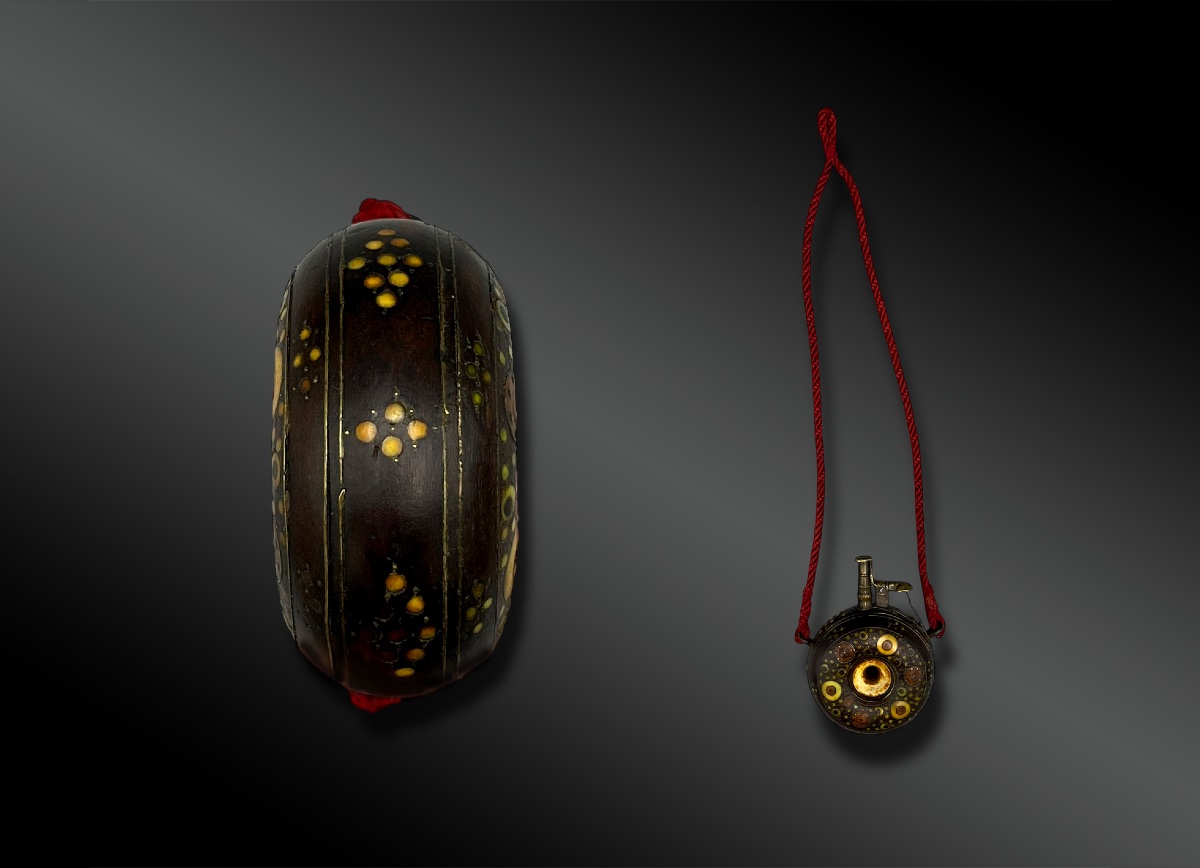 Powder Pear Or Powder Bottle - Nuremberg, Germany - 17th Century-photo-3