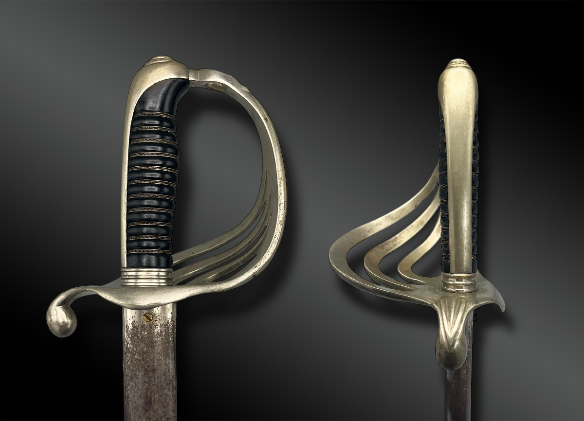 SABRE d’officier d’infanterie, modèle 1882 - France - Troisième République-photo-3