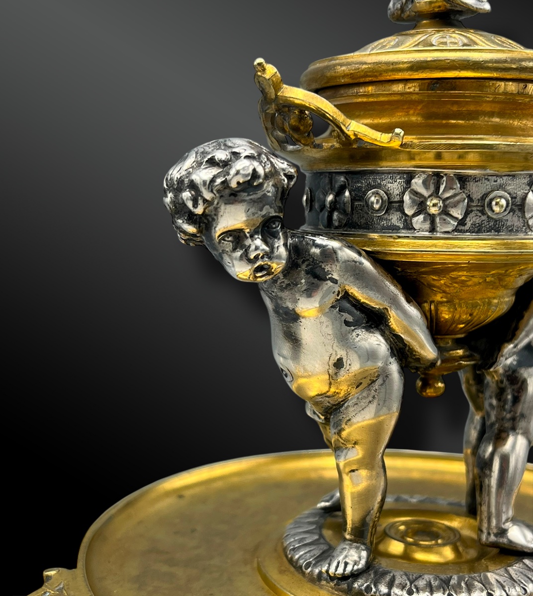 Desk Inkwell - Europe - 19th Century-photo-3