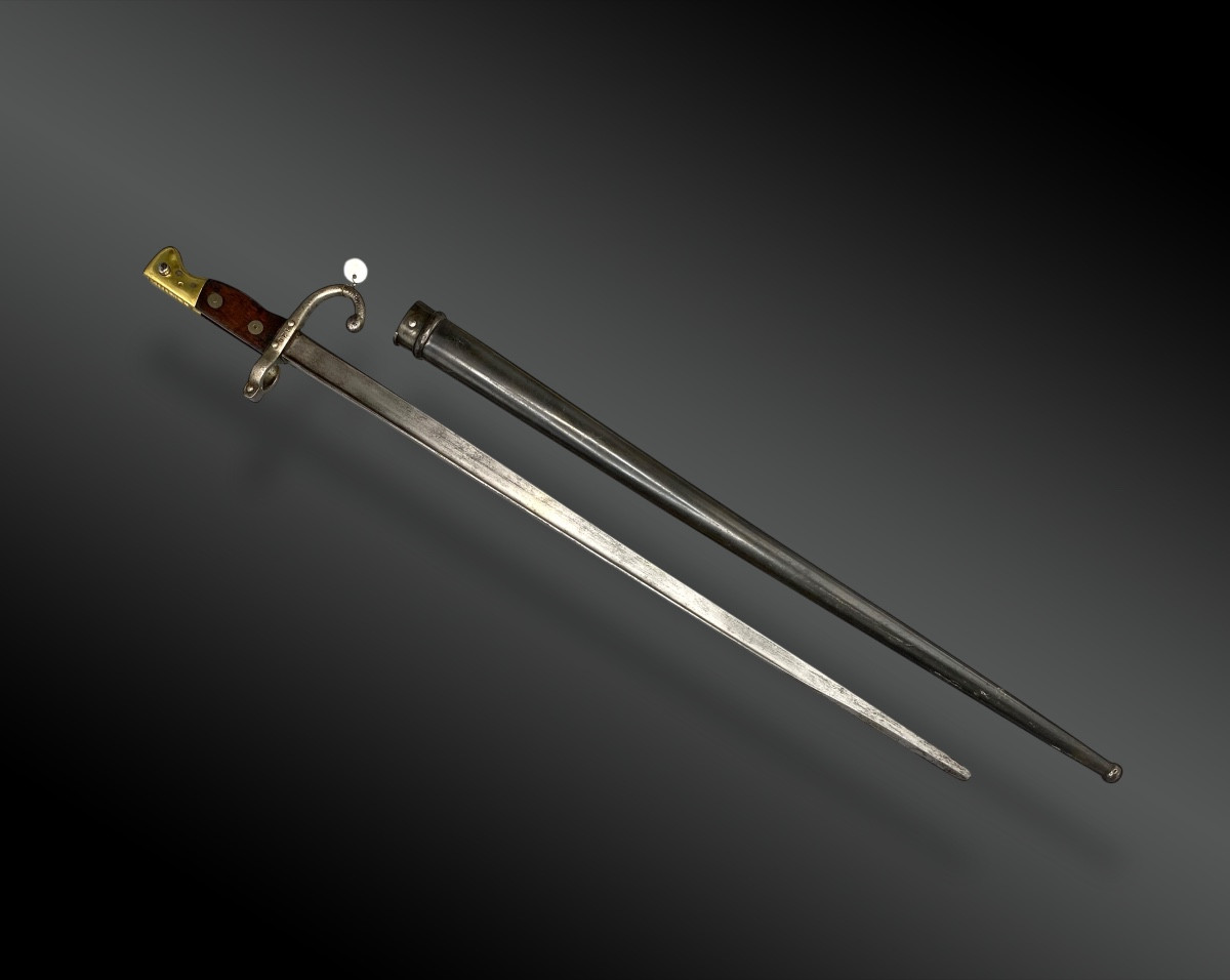 EPEE-BAÏONNETTE Gras modèle 1874 – SCOLAIRE - avec fourreau France XIXème siècle