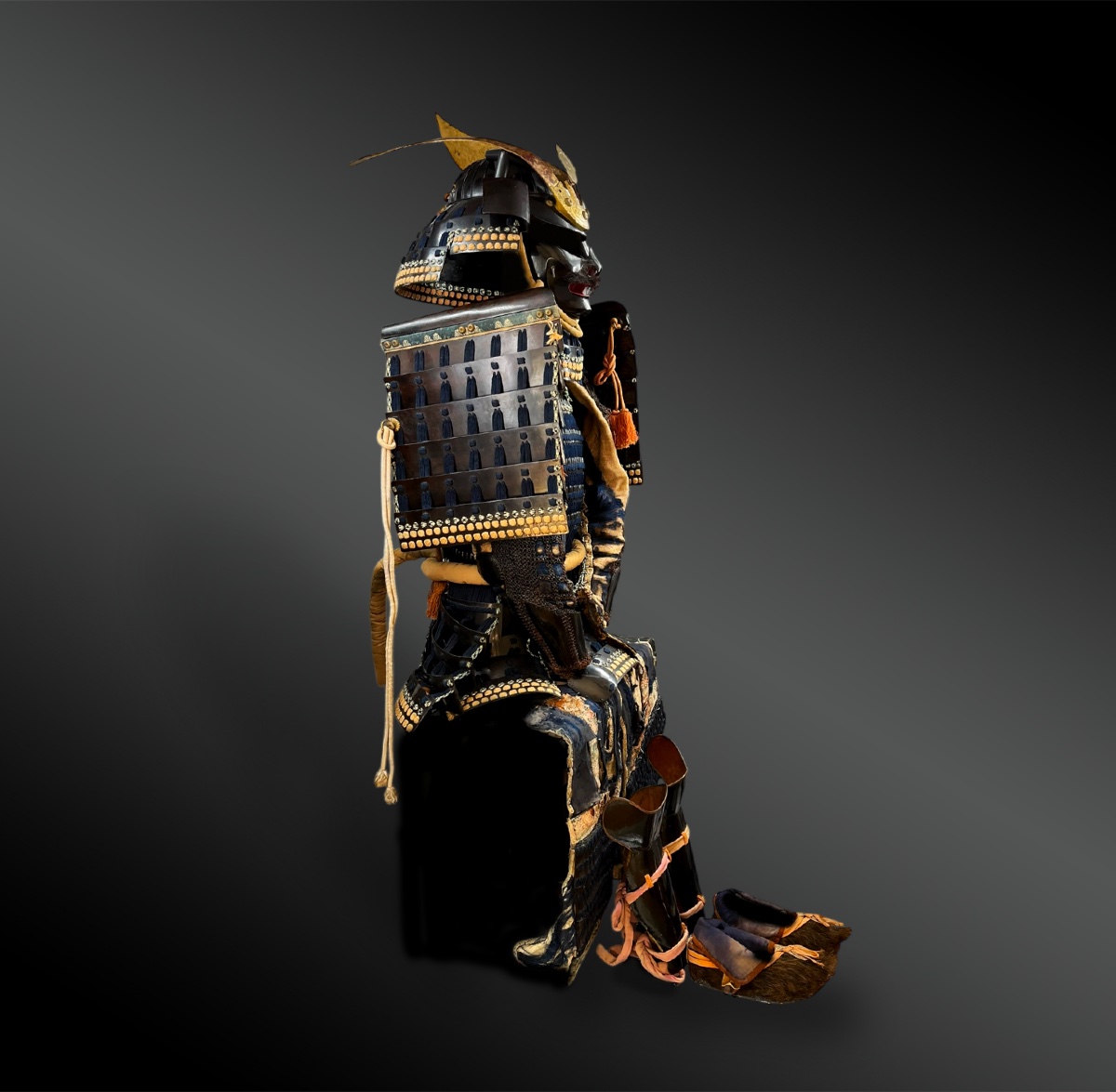 ARMURE complète de samuraï - Japon - Période Edo (1603-1868) - XIXème siècle-photo-3