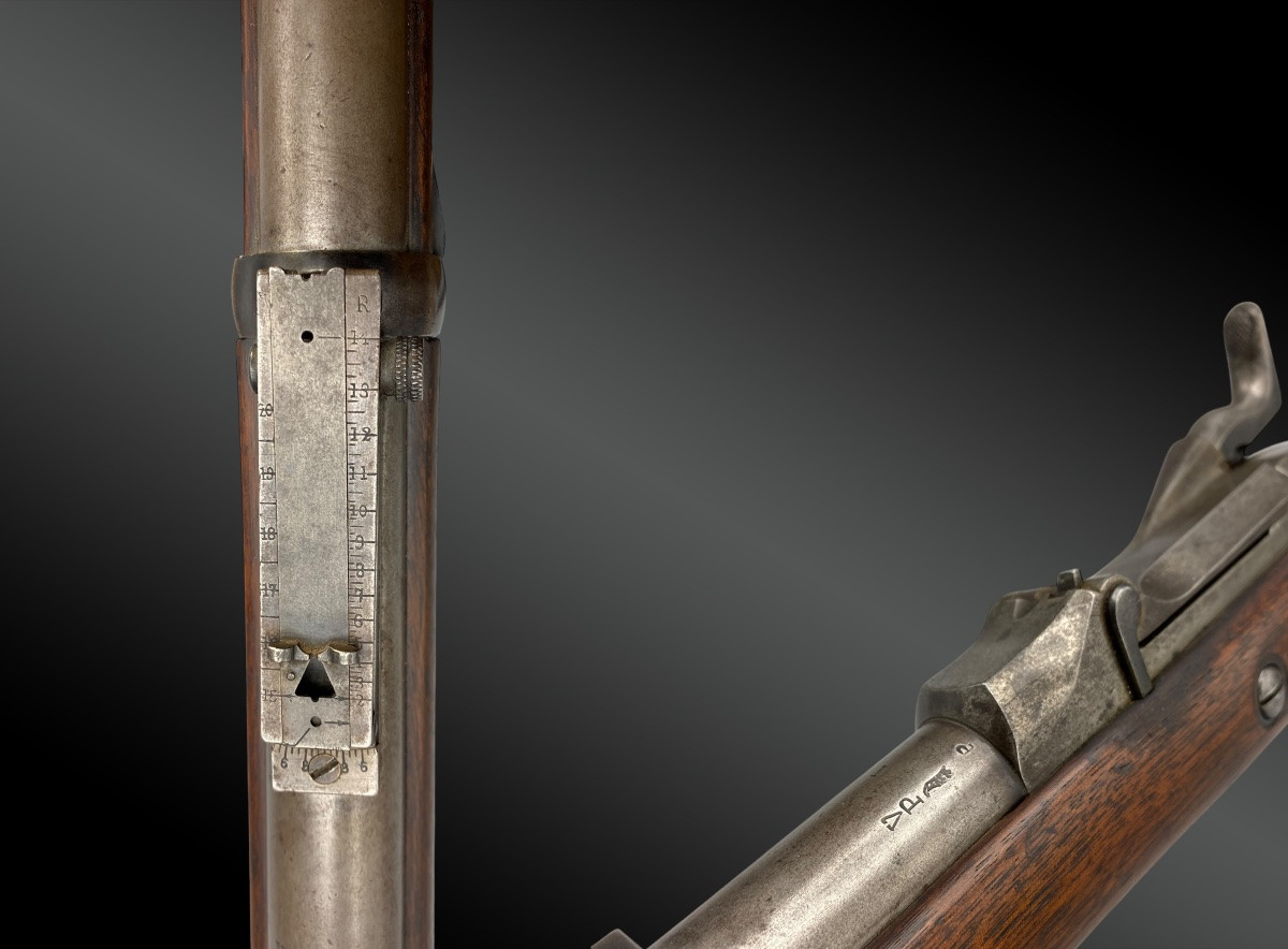 FUSIL SPRINGFIELD « TRAPDOOR », Modèle 1884, cadet rifle Etats-Unis, XIXème siècle-photo-4