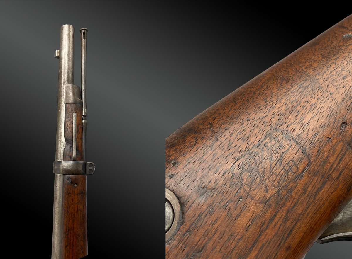 FUSIL SPRINGFIELD « TRAPDOOR », Modèle 1884, cadet rifle Etats-Unis, XIXème siècle-photo-1