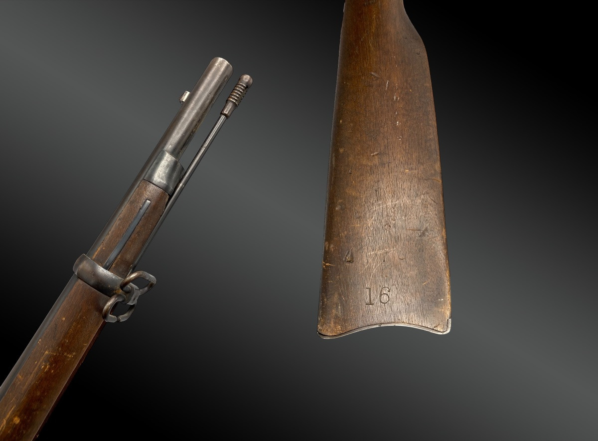 FUSIL SPRINGFIELD « TRAPDOOR », Modèle 1873, cadet rifle Etats-Unis, XIXème siècle-photo-4