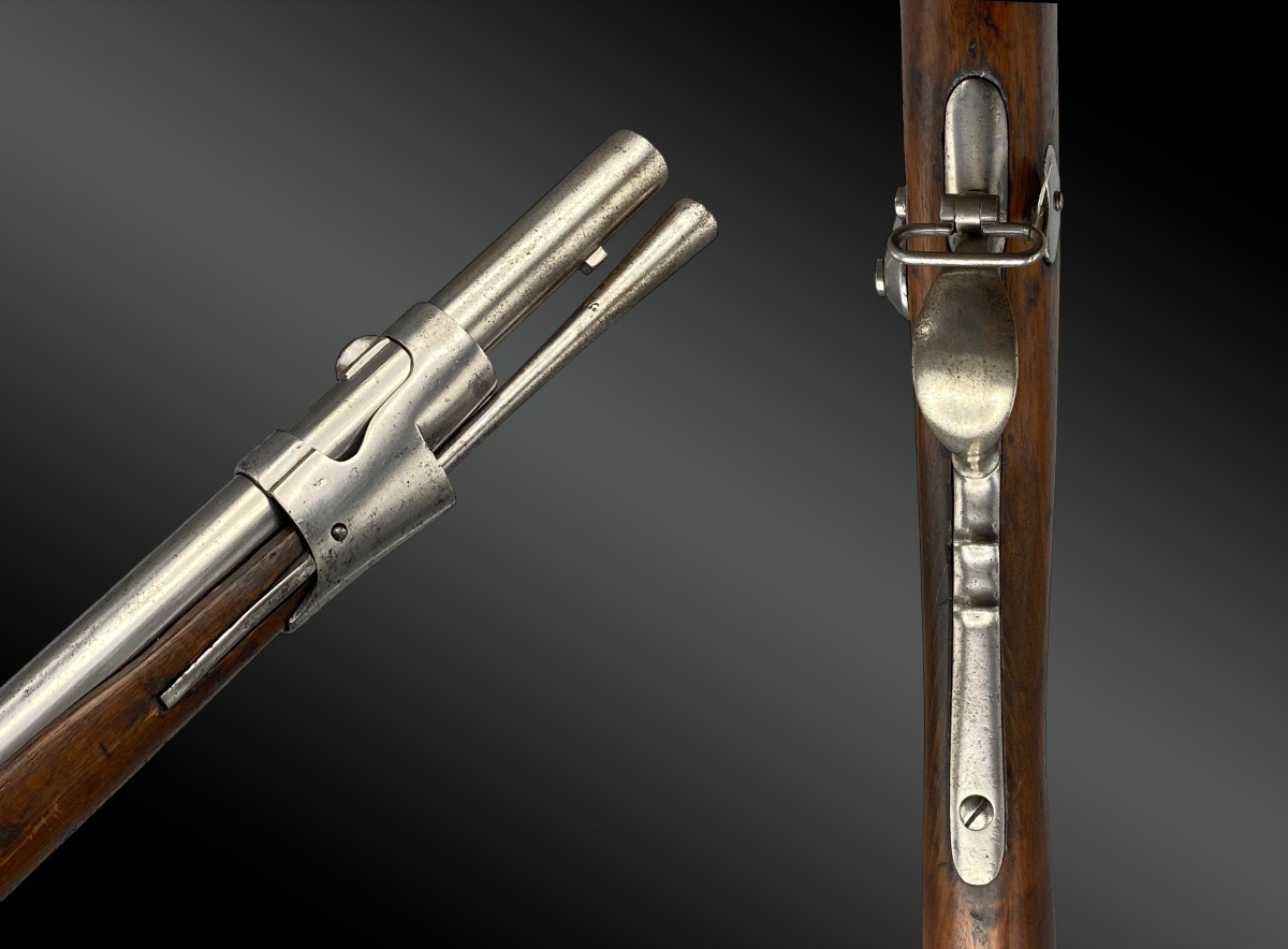 FUSIL de cadet Type 1842. Belgique, XIXème siècle-photo-3