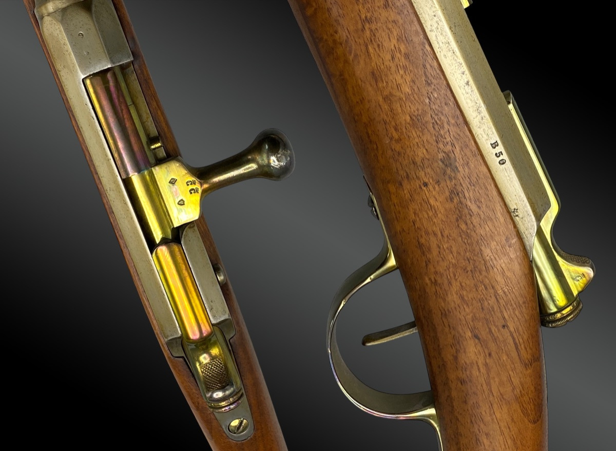FUSIL SCOLAIRE de TYPE GRAS, de tir, Fabrication civile. France, XIXème siècle-photo-3