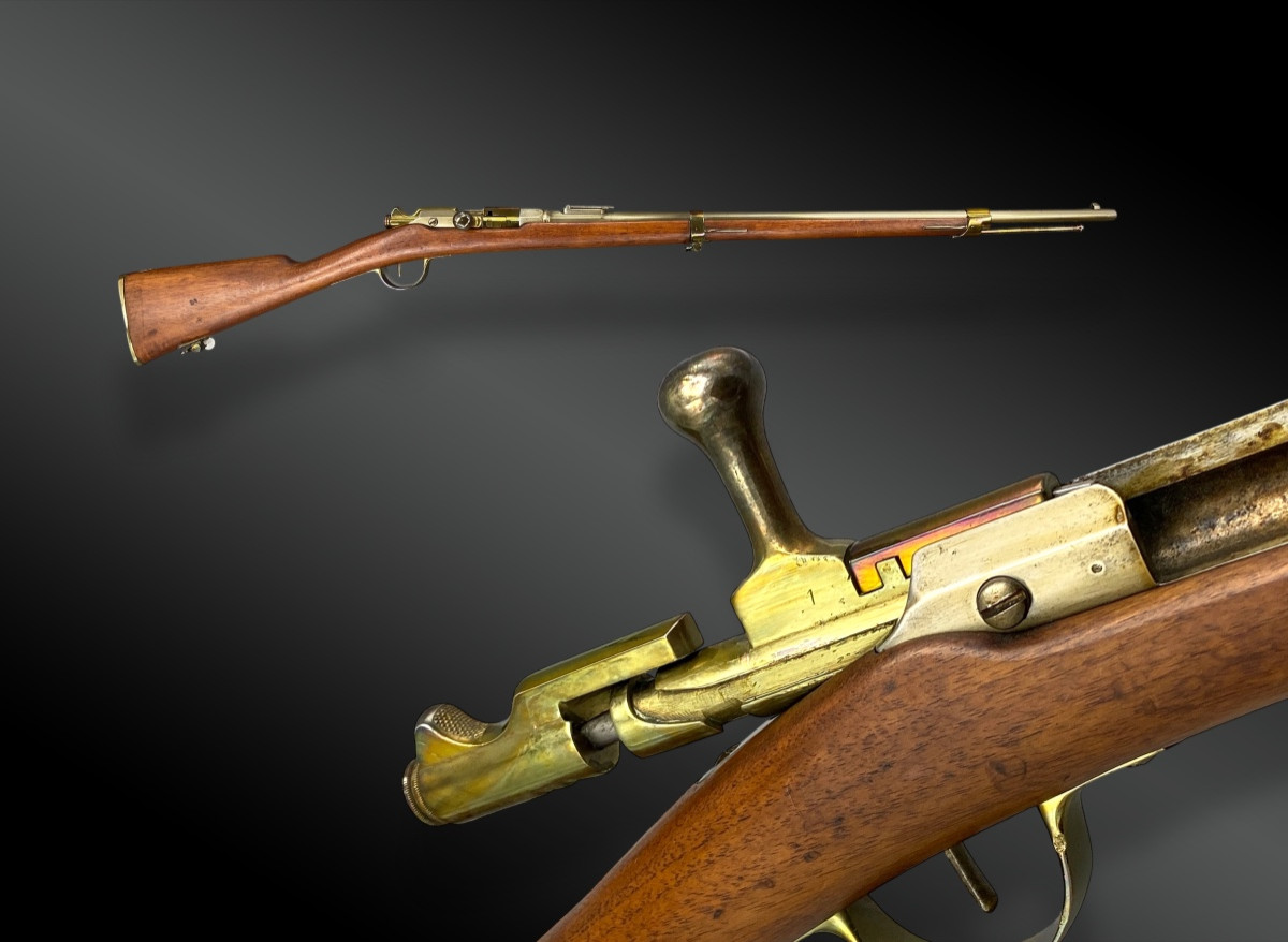 FUSIL SCOLAIRE de TYPE GRAS, de tir, Fabrication civile. France, XIXème siècle