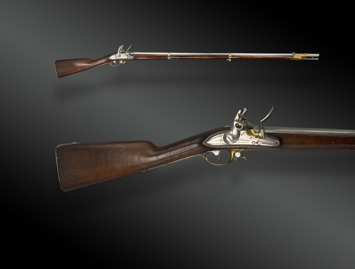 Fusil à silex des élèves des écoles Militaires, M. de VERSAILLES, modèle 1817.  