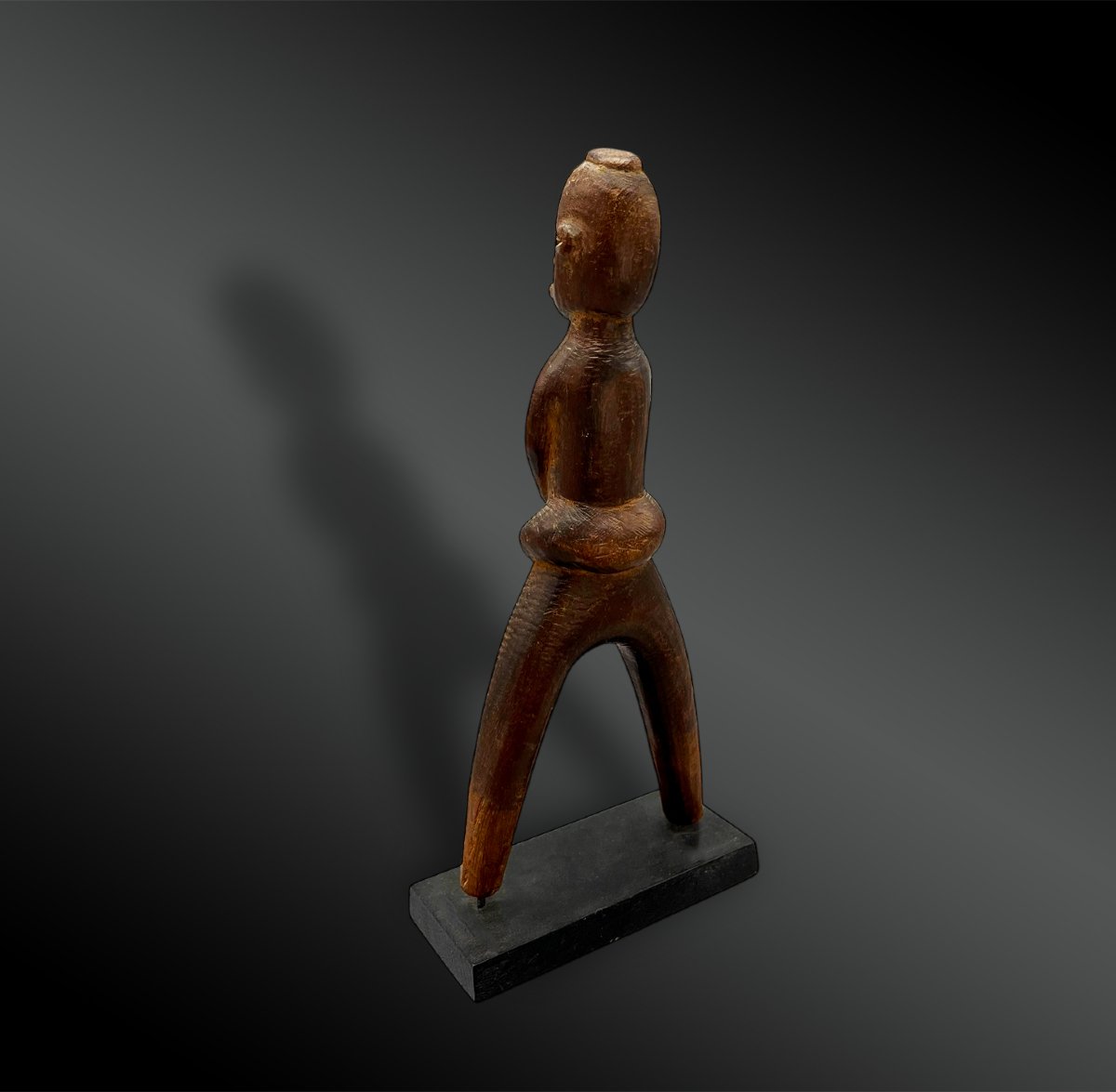 LANCE-PIERRE Culture Lobi, Burkina Faso Première moitié du XXème siècle Bois-photo-4