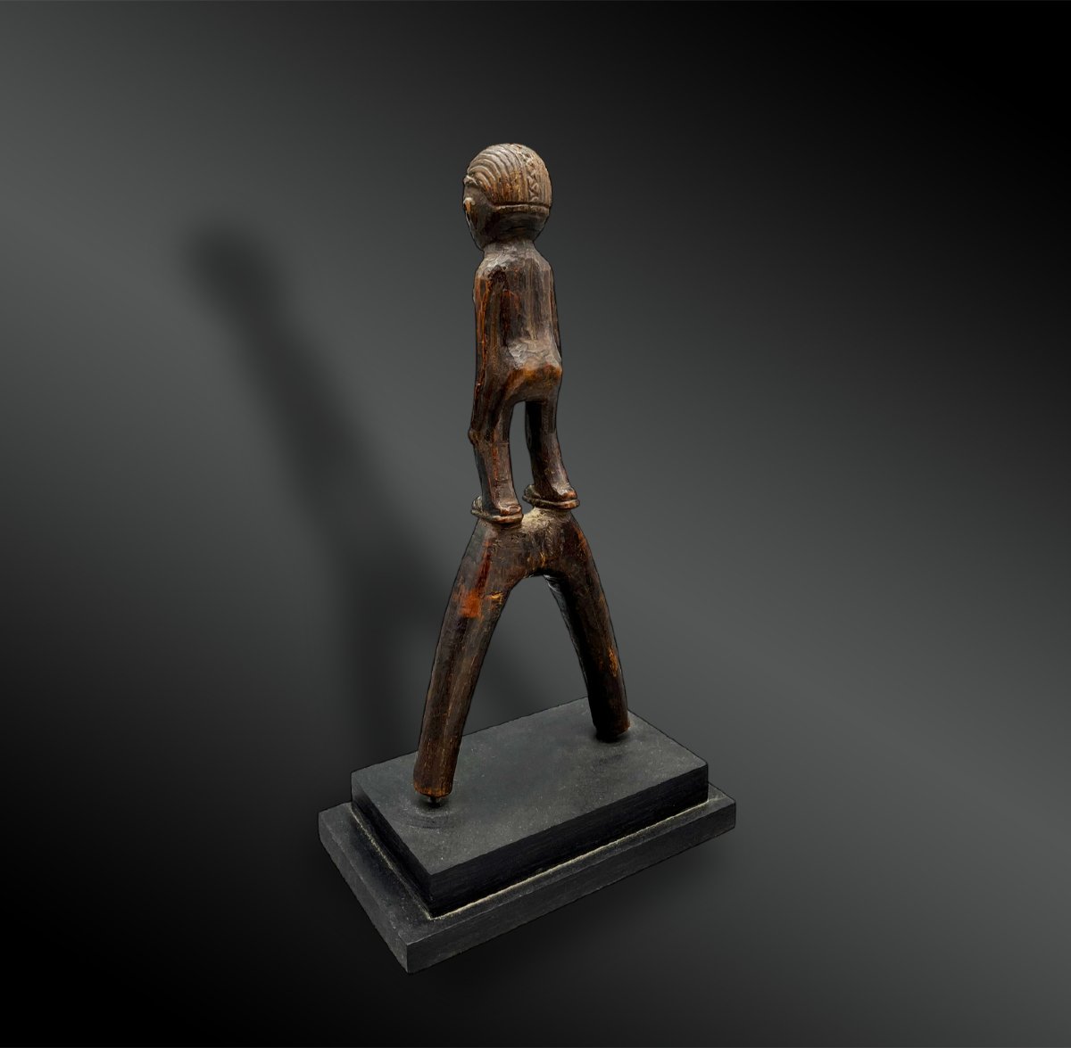 LANCE-PIERRE Côte d'Ivoire Première moitié du XXème siècle Bois -photo-3
