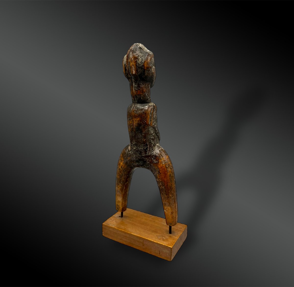 LANCE-PIERRE Culture Baoulé, Côte d'Ivoire Première moitié du XXème siècle Bois -photo-2