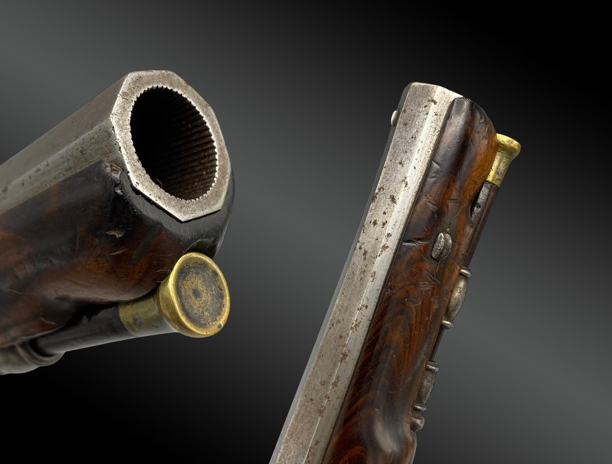 PISTOLET D’OFFCIER GENERAL, par LEPAGE Arquebusier de sa Majesté. France 1er Empire.-photo-1