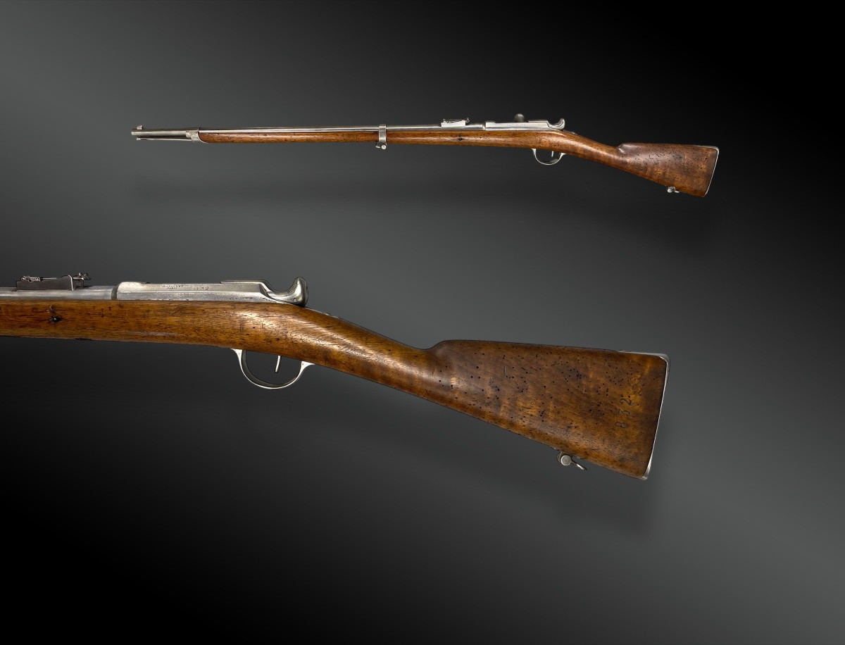 FUSIL CHASSEPOT ANDREUX – Pour instruction. France, XIXème siècle.-photo-2