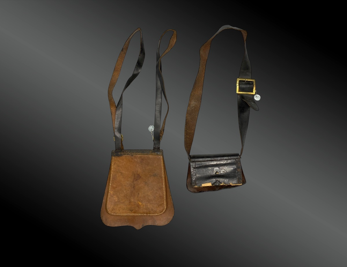GIBERNE et SABRETACHE D’ENFANT type CHASSEUR DE LA GARDE NATIONALE -photo-2