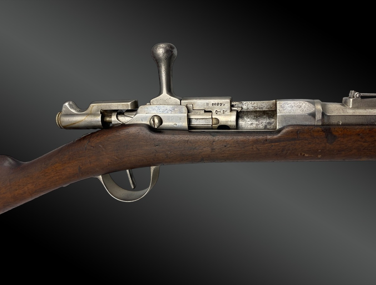 FUSIL SCOLAIRE TYPE CARABINE GRAS. De tir ; fabrication civile. France, XIXème siècle.-photo-3