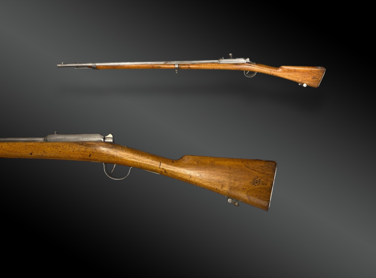 School Rifle Type Carabine Gras. Andreux, Villefranche School Battalion.-photo-2