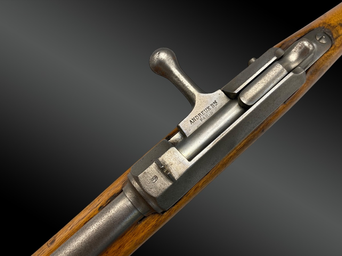 School Rifle Type Carabine Gras. Andreux, Villefranche School Battalion.-photo-4