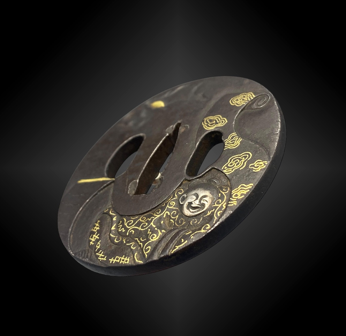 Tsuba Nagamaru Gata. Japan – Edo Period (1606 – 1868)-photo-3