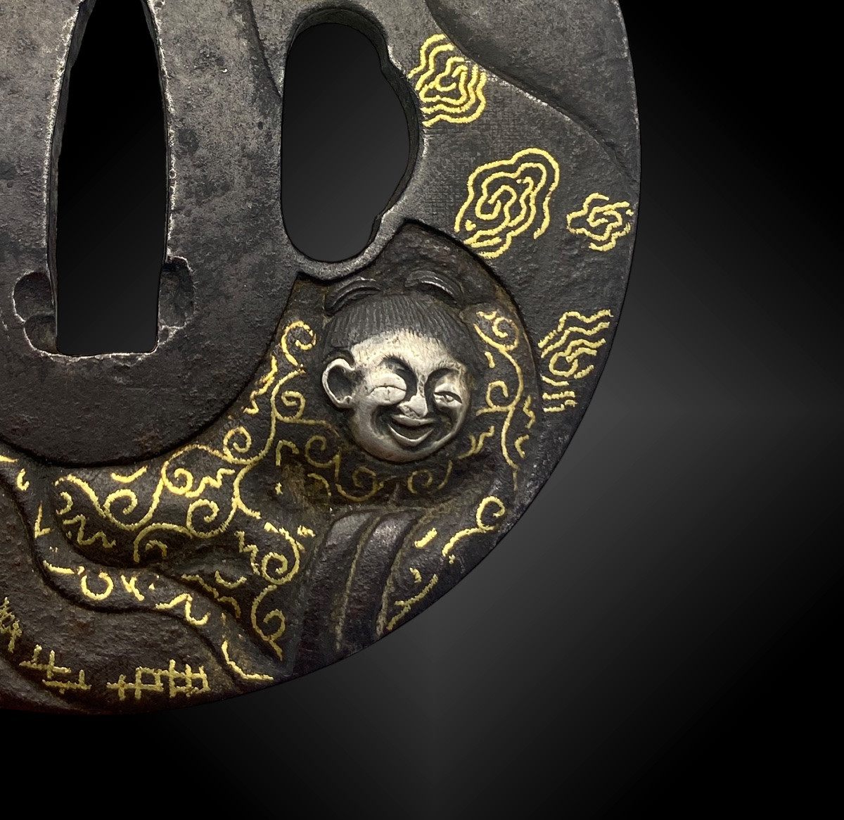 Tsuba Nagamaru Gata. Japan – Edo Period (1606 – 1868)-photo-4