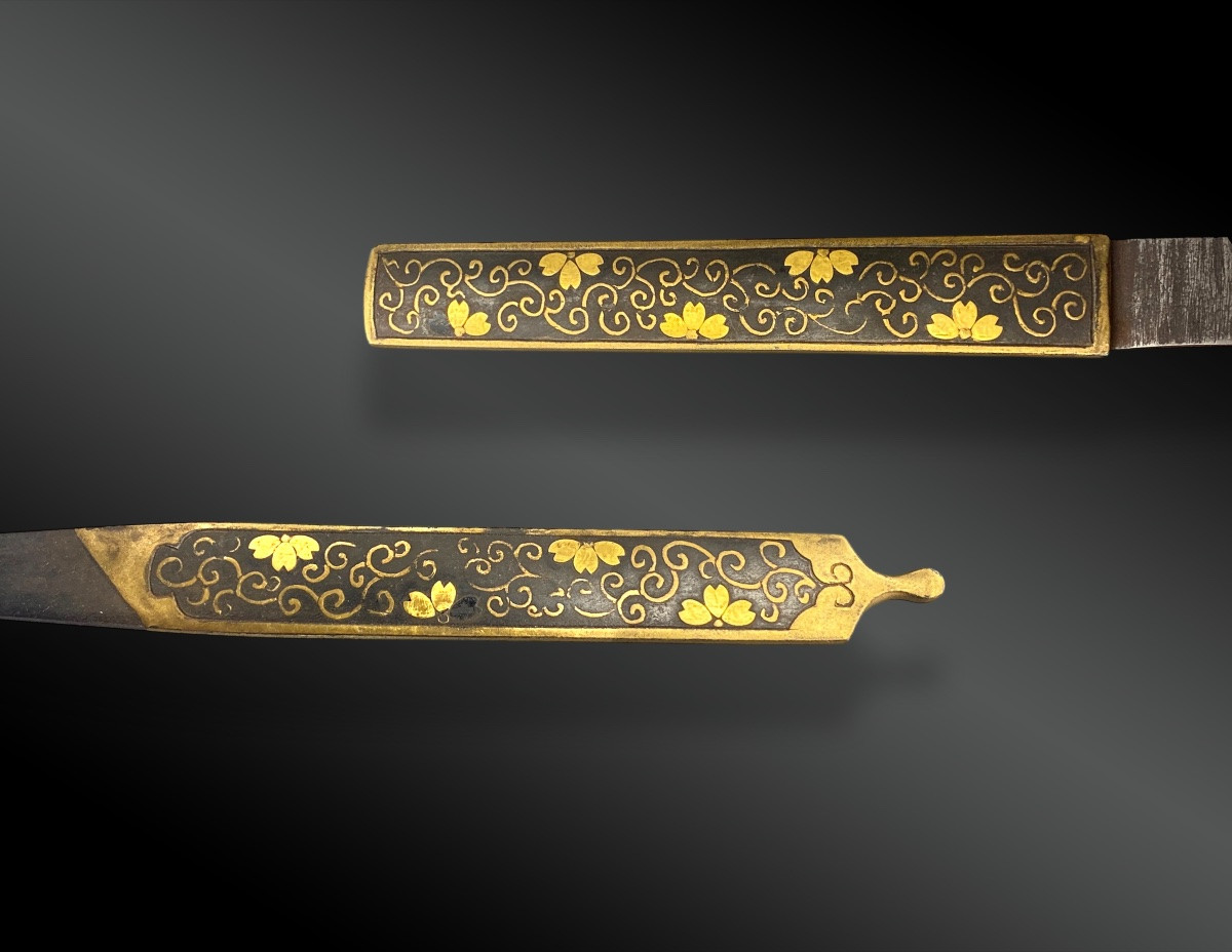 Complete Gunto Sword Mount, With Kogai And Kosuka Japan – Edo Period (1606 – 1868) -photo-2