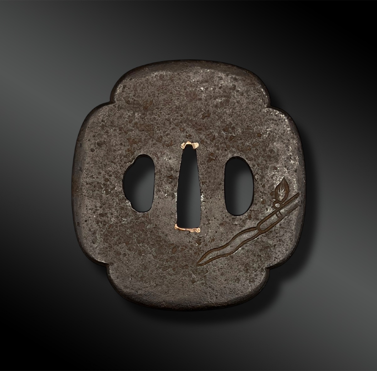 TSUBA Mokko Gata - Japon  - Période Edo (1603-1868)-photo-3