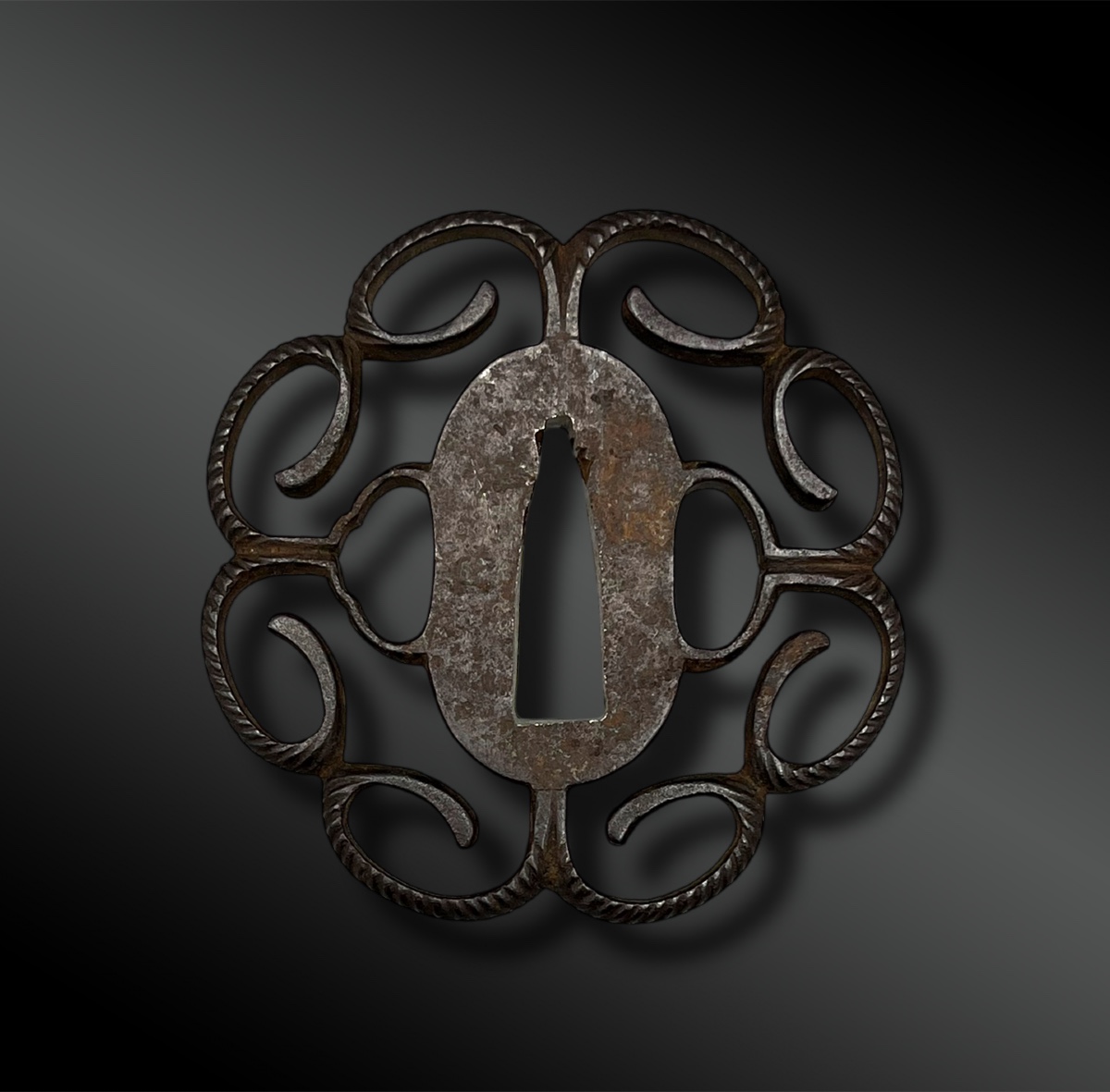 TSUBA Hachi Mokko - Japon - Période Edo (1603-1868)