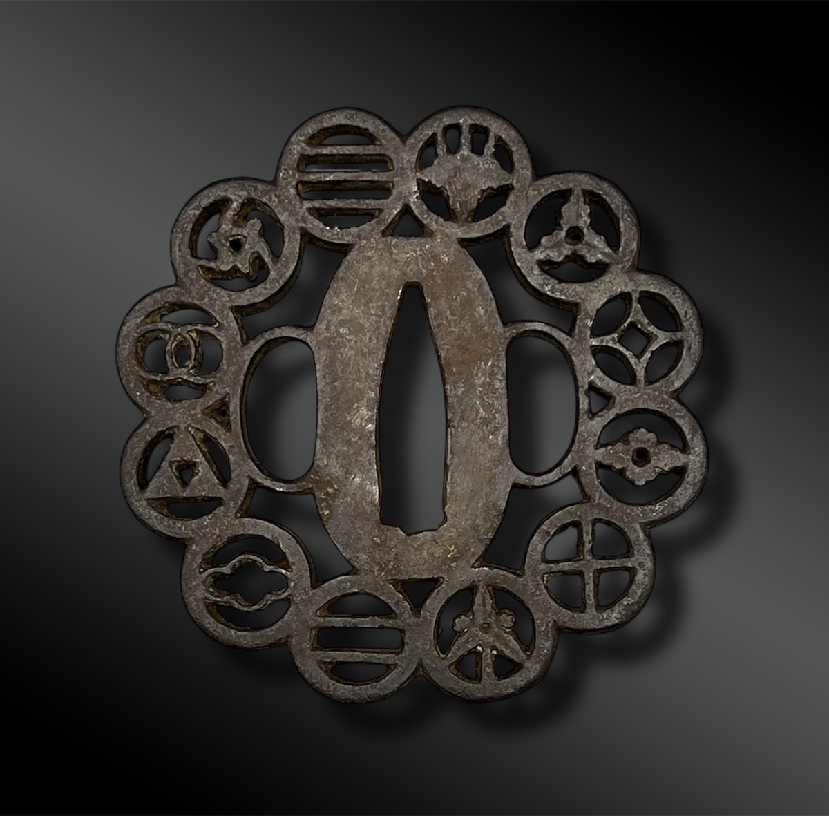 TSUBA Hachi Mokko - Japon - Période Edo (1603-1868)-photo-2