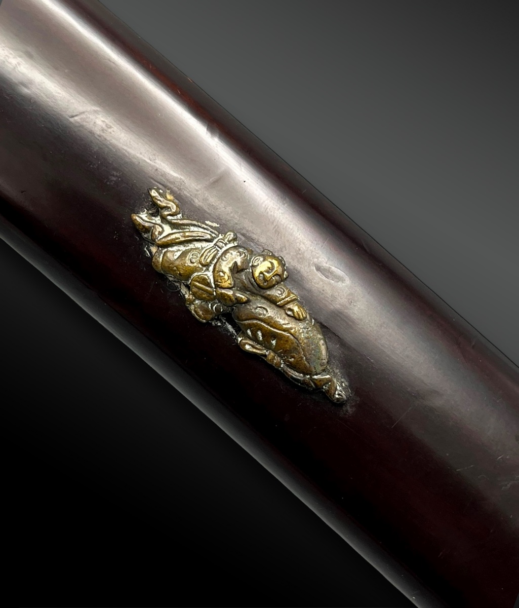 SABRE appelé Wakizashi signé Bunju - Japon - Période Edo (1603-1868)-photo-3