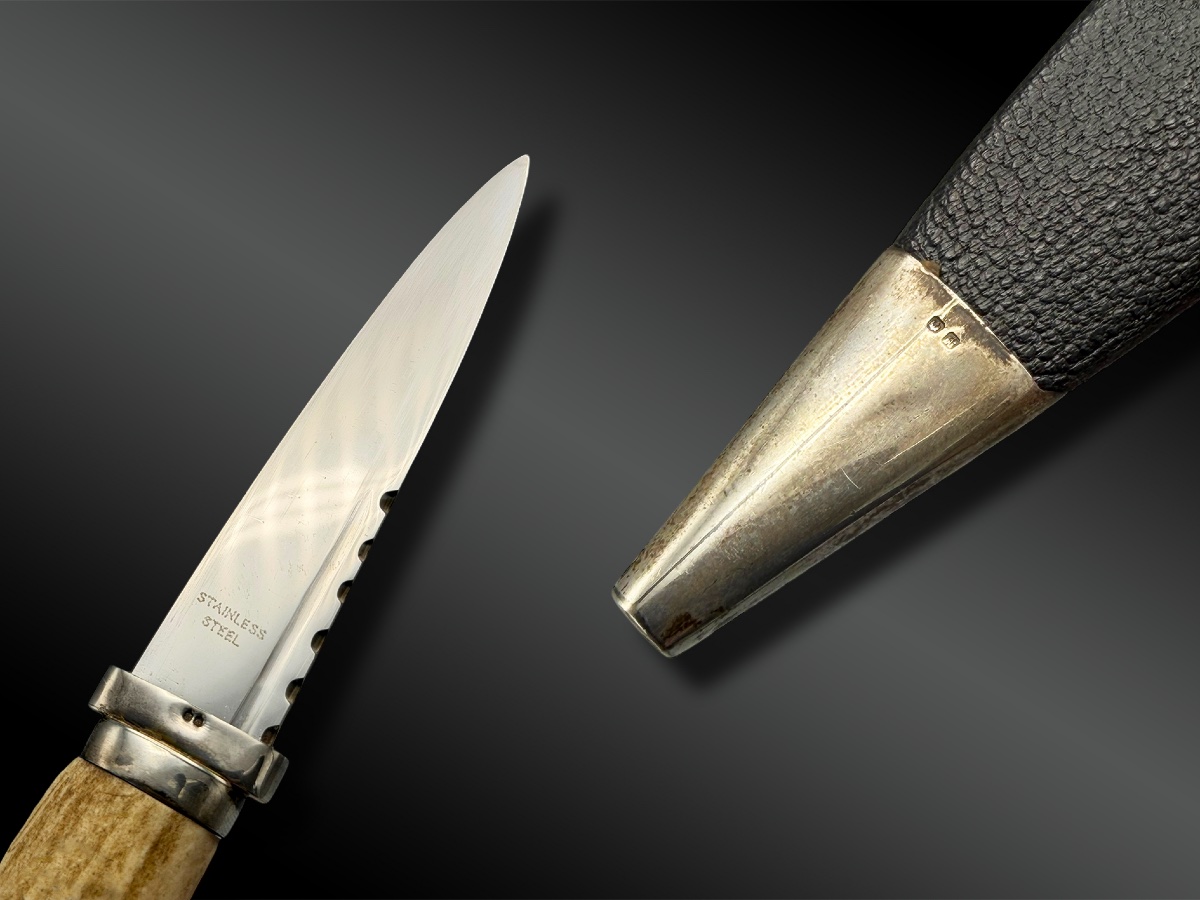 Knife Called Sgian Dubh - Scotland - 20th Century-photo-2