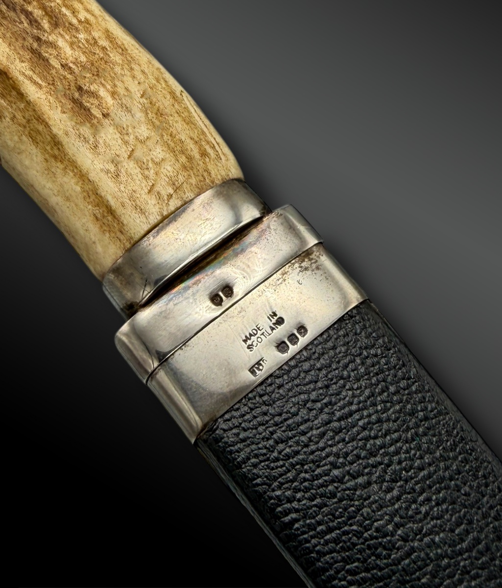 Knife Called Sgian Dubh - Scotland - 20th Century-photo-3