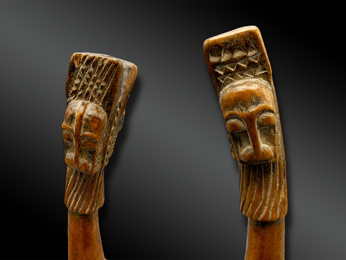Slingshot - Baoulé Culture, Ivory Coast - First Half Of The 20th Century-photo-3