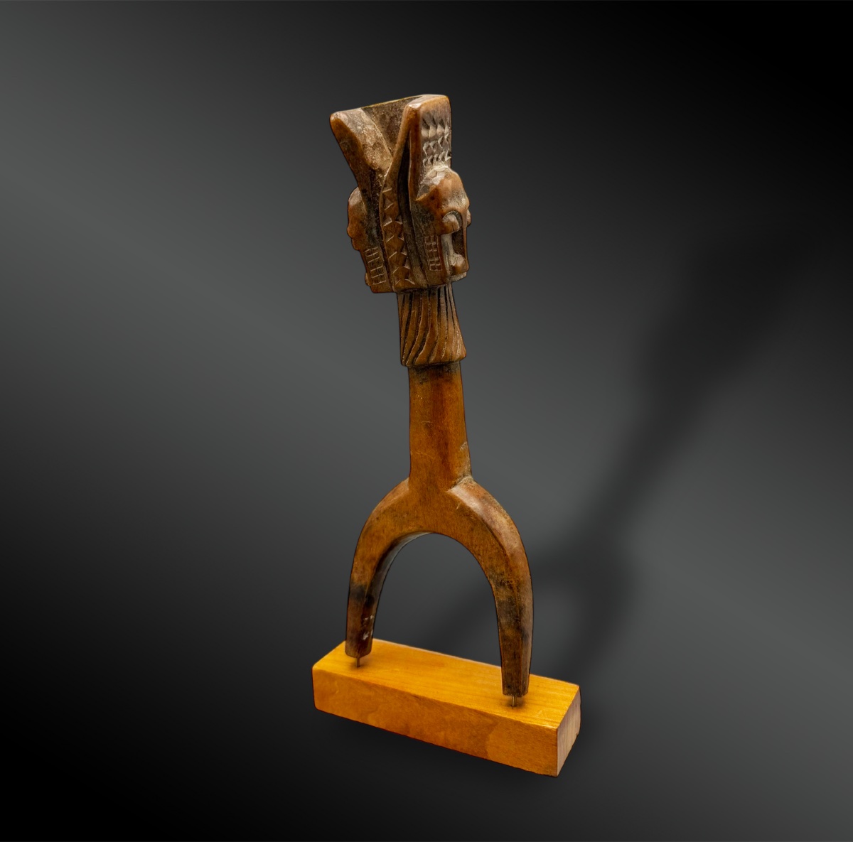 Slingshot - Baoulé Culture, Ivory Coast - First Half Of The 20th Century-photo-4