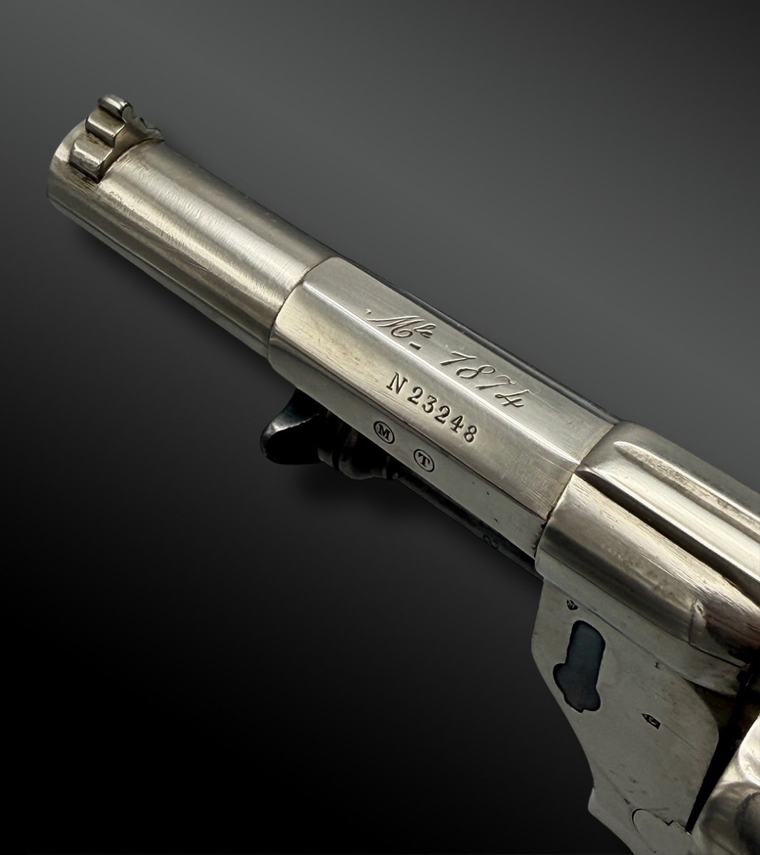 Revolver Modèle 1874 officier - France - XIXème siècle-photo-3