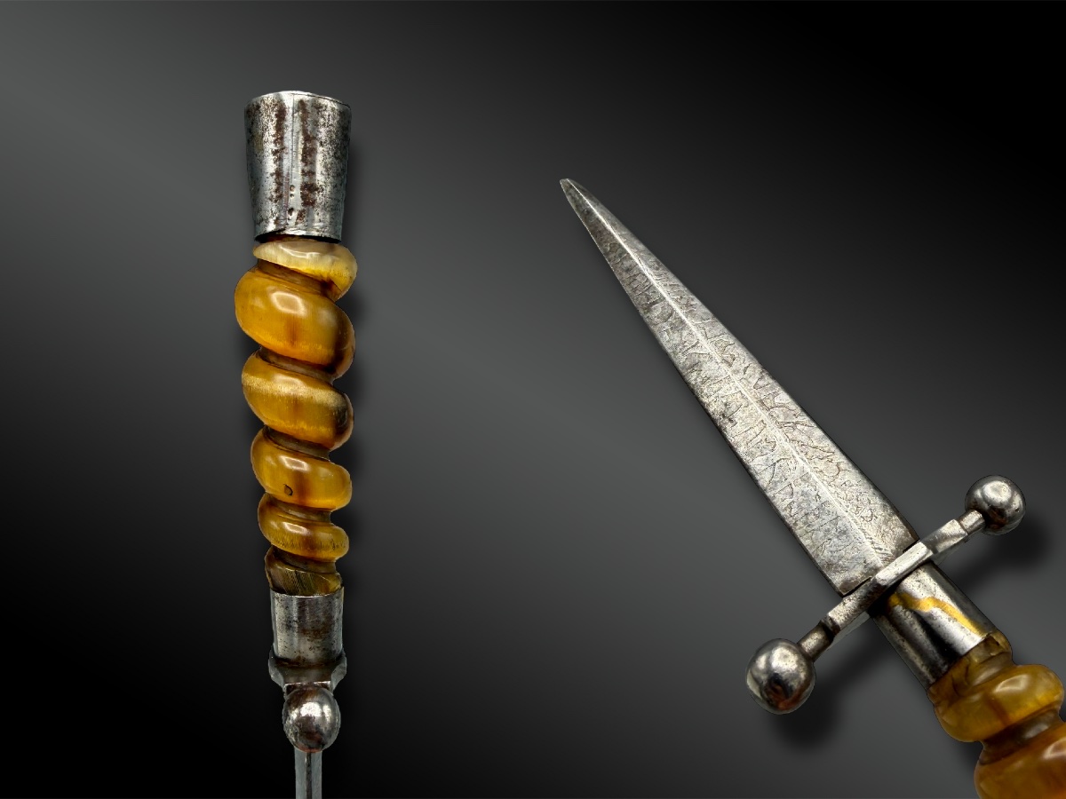 Dagger Called A Ball-picker - Europe - 19th Century-photo-3