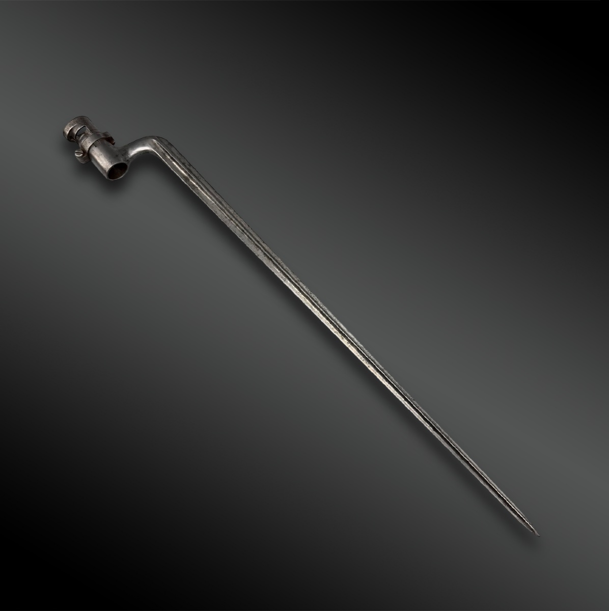 BAÏONNETTE modèle 1857 d’essai - France - XIXème siècle-photo-2