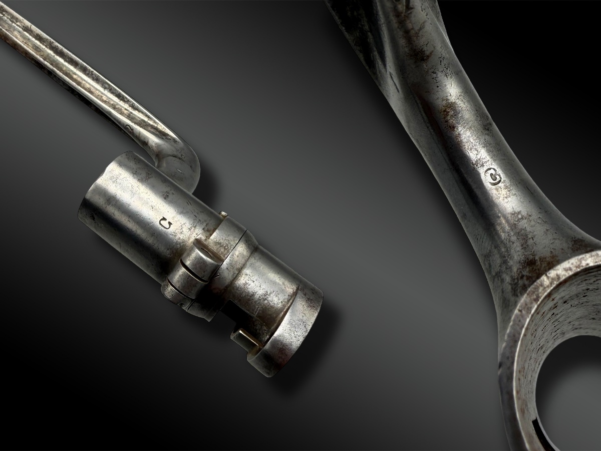 BAÏONNETTE modèle 1857 d’essai - France - XIXème siècle-photo-4
