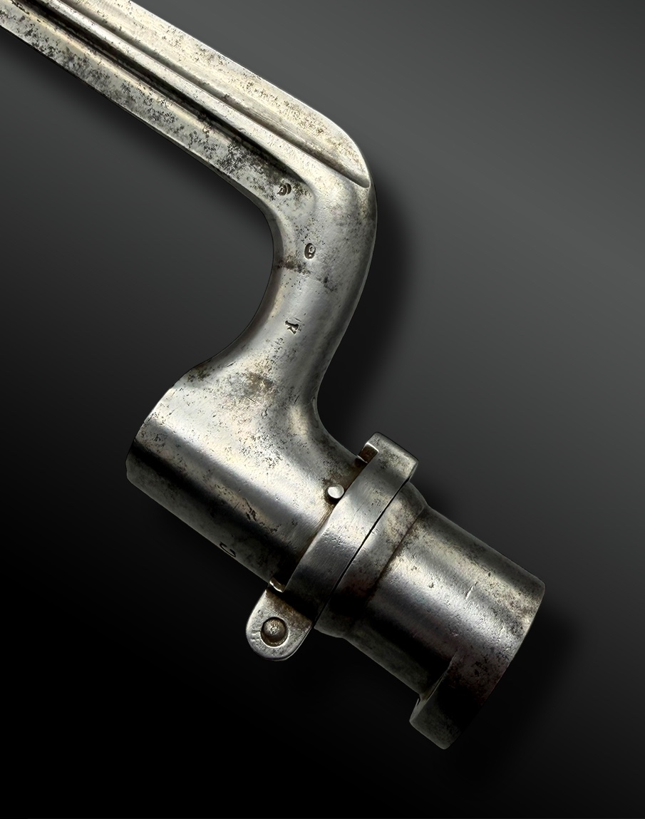 BAÏONNETTE modèle 1857 d’essai - France - XIXème siècle-photo-1