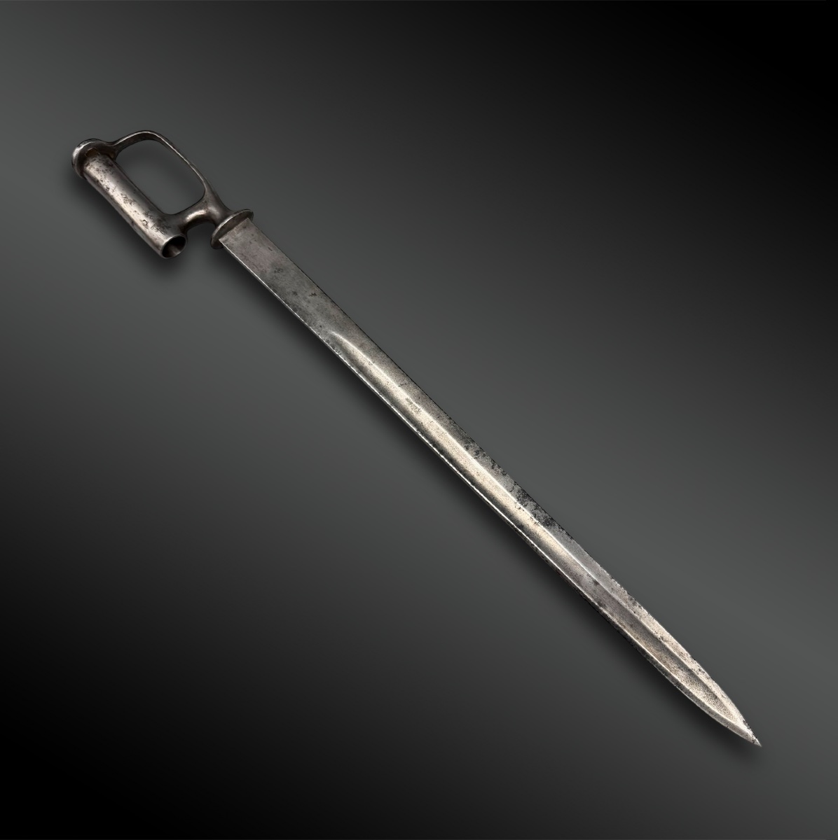 BAÏONNETTE modèle de sapeur et mineur 1845 - Royaume-Uni / Inde - XIXème siècle-photo-2