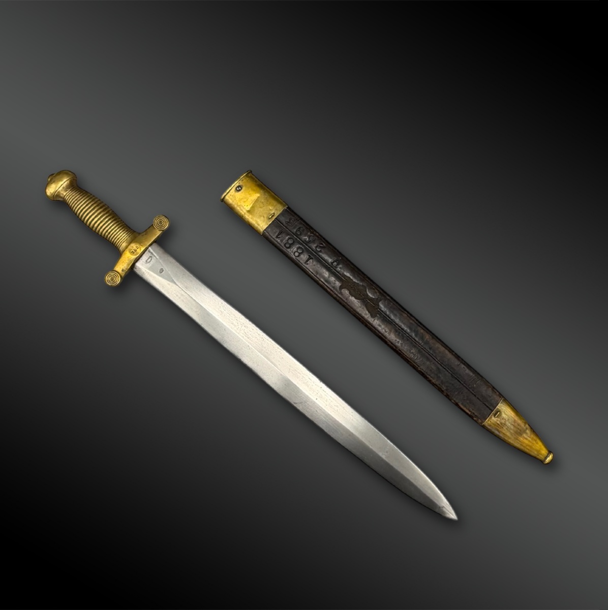 GLAIVE des troupes à pied, modèle 1831 - France - XIXème siècle-photo-2