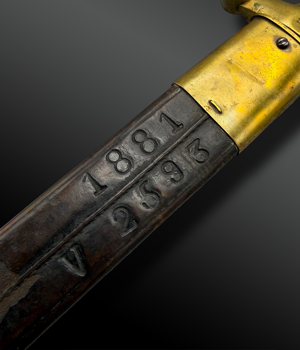 GLAIVE des troupes à pied, modèle 1831 - France - XIXème siècle-photo-2