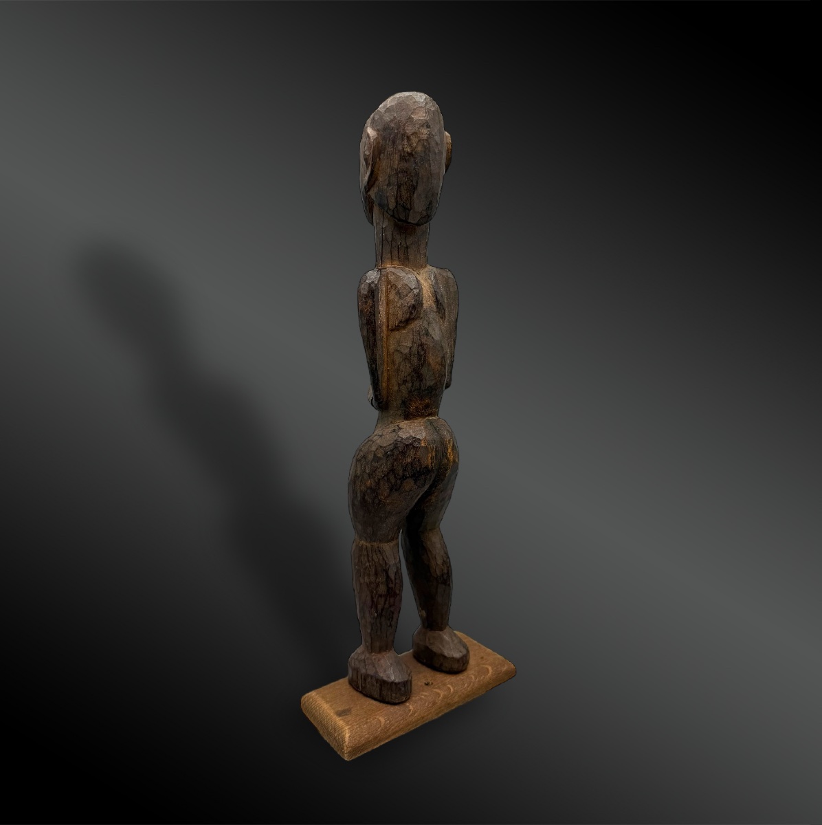 Anthropomorphic Statuette - Democratic Republic Of Congo - First Half Of The 20th Century -photo-4