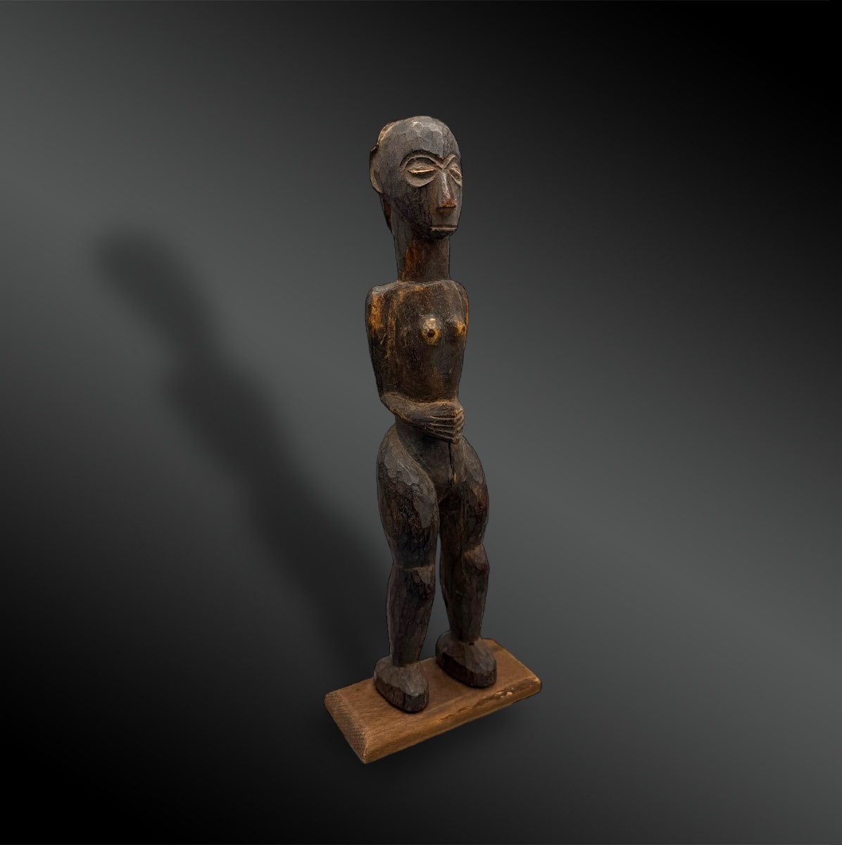 Anthropomorphic Statuette - Democratic Republic Of Congo - First Half Of The 20th Century 