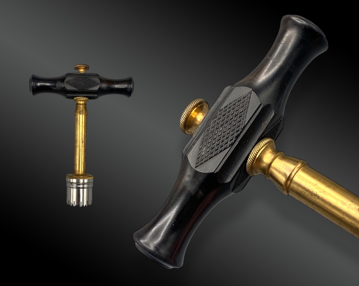 Hand Trephine, Surgical Instrument European Work - 19th Century  -photo-3