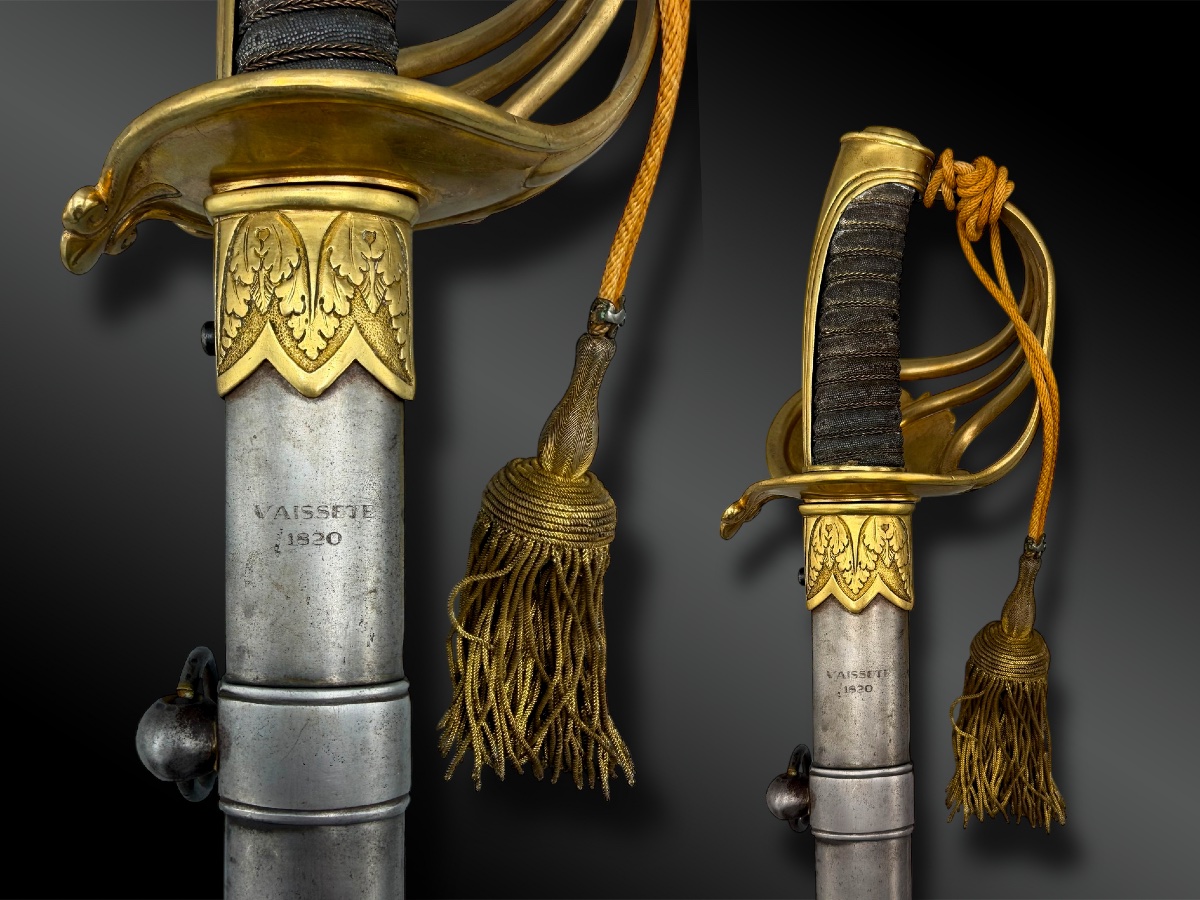 Sabre Of The King's Bodyguards, Model 1815 - France - 19th Century-photo-3
