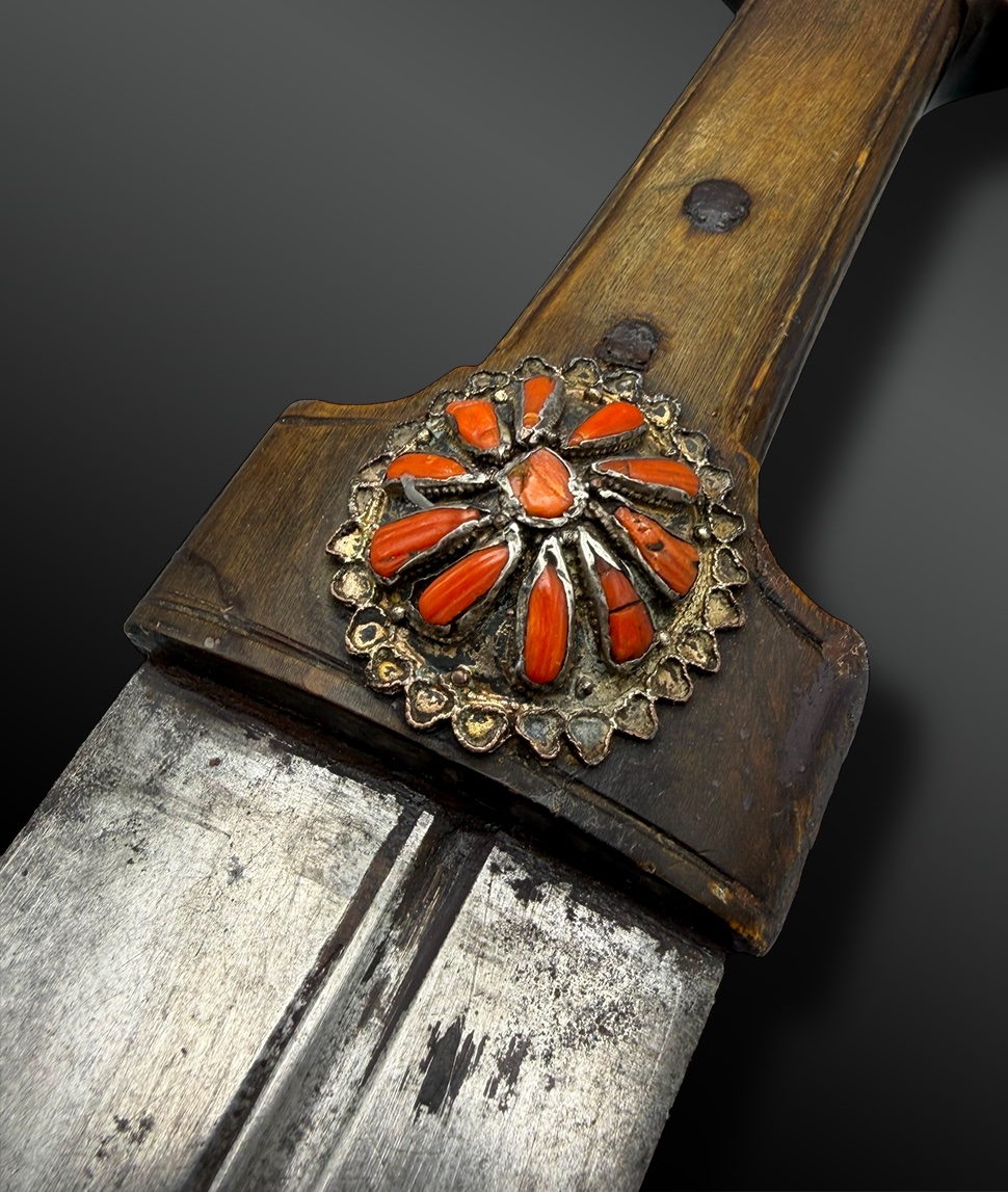 POIGNARD appelé Qaddara - Caucase, Sud du Daghestan - XIXème siècle-photo-2