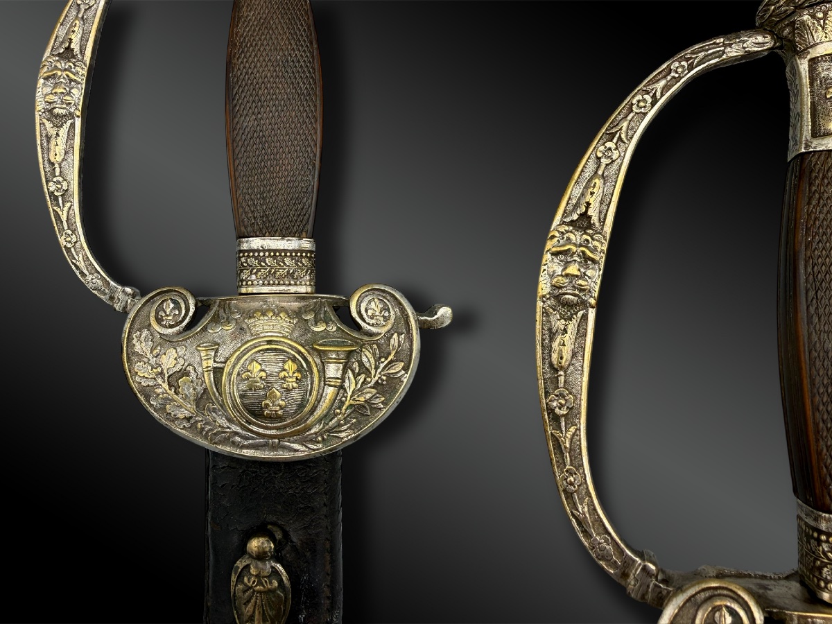 Senior Officer's Sword - France - Restoration-photo-3