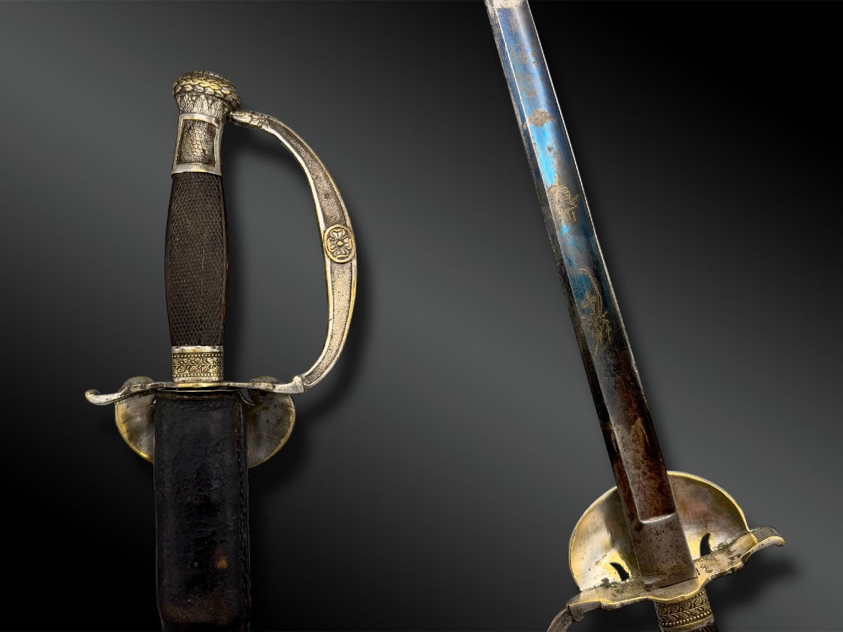 Senior Officer's Sword - France - Restoration-photo-4