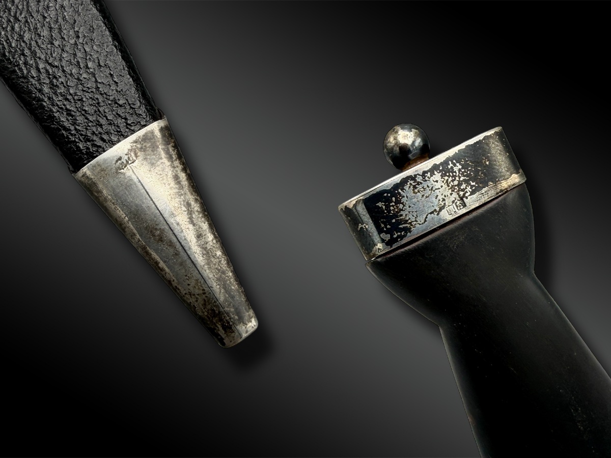 COUTEAU appelé Sgian Dubh - Écosse - XXème siècle-photo-3