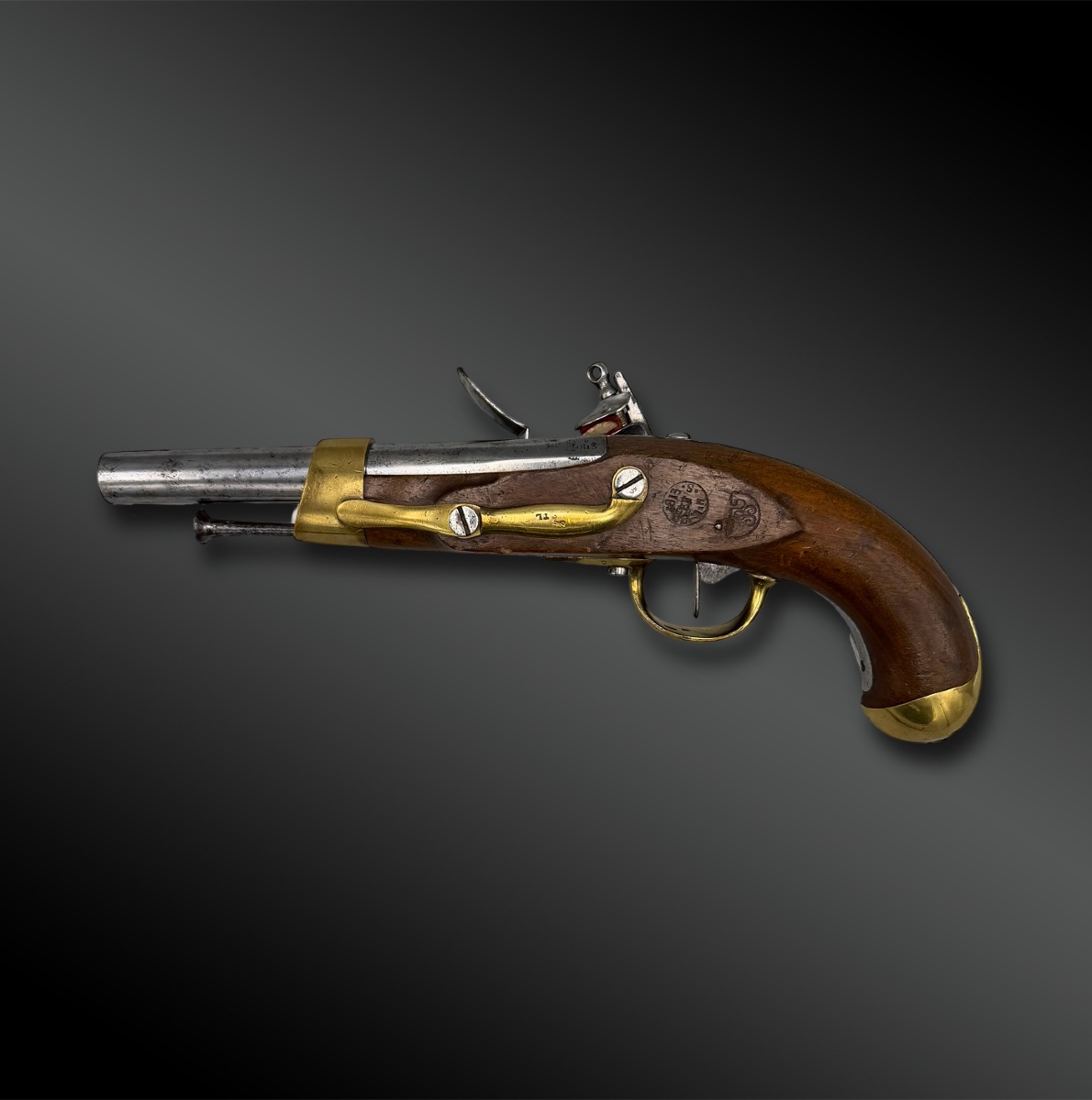 PISTOLET de cavalerie modèle An XIII - France - Premier Empire-photo-3