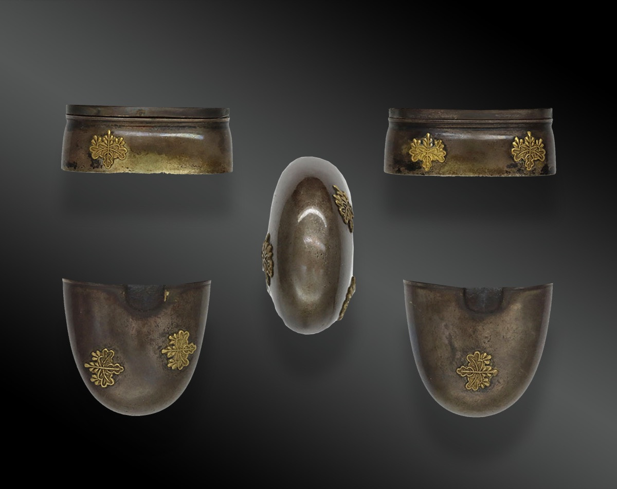 Koshirae Soriomono With Silver Fittings For Wakizashi Japan Edo Period (1603-1868) -photo-1